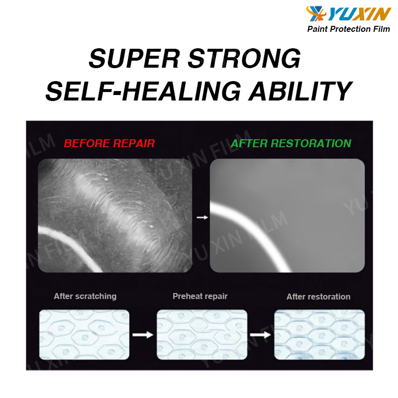 6.5 Mil Self Healing TPU PPF Paint Protection Film Nano Coated Not ...